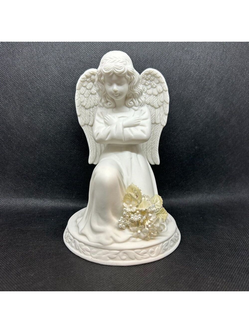 Elegant White Angel Figurine